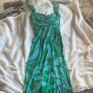 BCBGMaxAzria Vibrant Green Dress